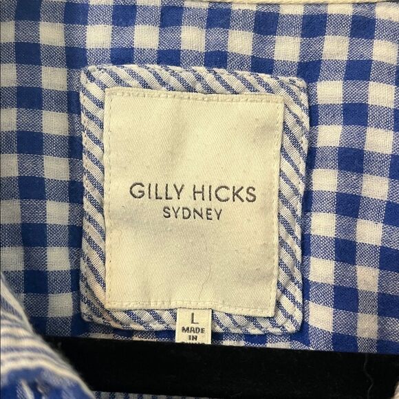 Hollister Gilly Hicks Cotton Button Front Shirt - Picture 2 of 5